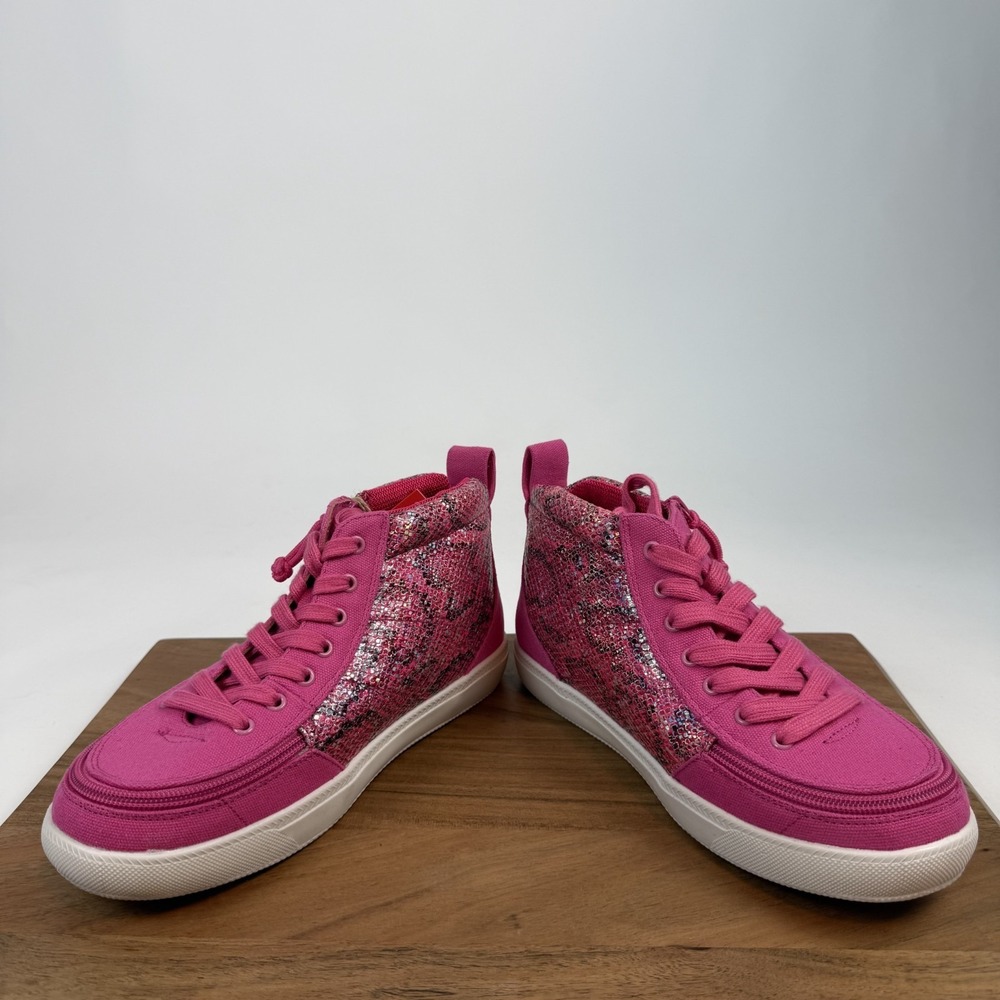 New Big Kids Billy Classic D|R High II‎ Pink Scale Casual Sneakers Size 6 Y NIB - Picture 5 of 8